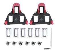 Tacchetti da ciclismo,Tasselli per scarpe da ciclismo - 2 Tasselli per pedali con blocco, tacchetti di ricambio, clip per bici da strada per uomini e donne