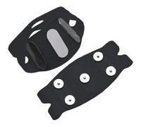 Tacchetti da ghiaccio per scarpe e stivali, copriscarpe antiscivolo a 5 artigli per ghiaccio e neve, ramponi, buona elasticità, tacchetti di trazione per donne, uomini, anziani