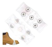 Tacchetti da ghiaccio - Ramponi per scarponi da trekking da donna, ramponi da alpinismo, tacchetti da trazione a 5 punte, per adulti, tacchetti antiscivolo per neve, ghiaccio, per jogging, sul