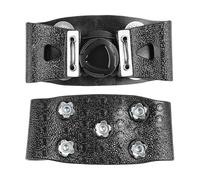 Tacchetti da ghiaccio - Walk Traction Cleat | Tacchetti traslucidi per ghiaccio, tacchetti antiscivolo a 5 artigli, 2 tacchetti di trazione per camminare, , arrampicata, escursionismo