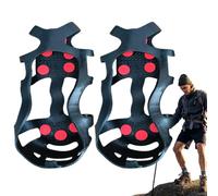 Tacchetti da neve - antiscivolo per scarpe, tacchetti da ghiaccio, tacchetti da ghiaccio Ddurable in acciaio silicone portatile anti-caduta coperture per calzature | Accessorio elastico per la