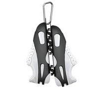 Tacchetti di Trazione per Scarpe | Silicone Resistente all'Usura con Ganci e Fermagli - Ramponi Da Trekking - per Corsa all'Aperto Escursionismo Jogging Campeggio Attività su Prato e sul Ghiaccio