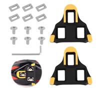 Tacchetti per bici Compatibili con pedali SPD-SL, Cale per Scarpe da, Set con Pedali a Scatto Pieghevoli, Accessori Sportivi per Mountain Bike, Compatibili con Scarpe a 3 Fori