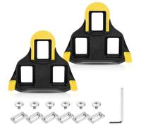 Tacchetti per bicicletta compatibili con SPD SL Cleats, 2 paia di cleats SPD per Shimano Cleats per SM SH-10 SH11 SH12, tacchetti per bici da corsa per interni ed esterni