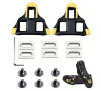 Tacchetti per Bicicletta Compatibili Shimano SPD SL, Adatti ai Pedali SM SH-10, SH11, SH12, Tacchetti per Scarpe da Bicicletta con Viti in Acciaio al Titanio, Alta Compatibilità e Resistenza