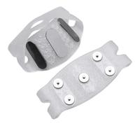 Tacchetti per scarpe - Copriscarpe antiscivolo a 5 artigli | Trazione | Punta antiscivolo durevole | Attrezzature di sicurezza per camminare, tacchetti di trazione invernali per donna e uomo