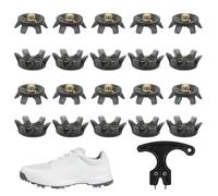 Tacchetti per scarpe da golf, tacchetti di ricambio per scarpe da golf, gommini stabili con chiave inglese, sportivi per allenamento, pista e strada