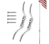 Tacchetto in corda inossidabile, Tacchetti per barche marine, Kayak Canoa Dock Mount Supporto per corda in acciaio, Kayak Canoa Pionte di ormeggio Pier Tie Down , Hardware per barche