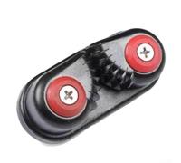 Tacchetto in lega di alluminio per kayak, canoe e barche a vela - Morsetto per corda da 15 mm, di grado marittimo, compatto e leggero