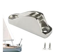 Tacchetto per barca a base aperta, morsetto per corda marina resistente | Tacchetta per kayak | Cleeat per imbarcazioni, yacht, kayak, attracco, ancoraggio e gestione sicura della corda marina