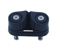 Tacchetto per Kayak, Morsetto in Nylon Resistente con Cuscinetti a, Tacchetto per Kayak, Barche a Vela e marini, Supporto Nero per Corde da 0,3-1,2 cm o 0,3-0,6 cm, Morsetto affidabile