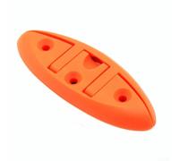 Tacchetto pieghevole per barca, 130 x 50 mm, con 2 viti di montaggio | Nylon ad alta resistenza, pieghevole quando è inattivo, previene inciampo, grado marino, costruzione