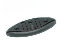 Tacchetto pieghevole per barca, 130 x 50 mm, con 2 viti di montaggio | Nylon ad alta resistenza, pieghevole quando è inattivo, previene inciampo, grado marino, costruzione