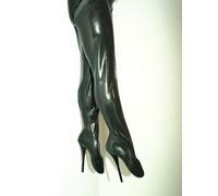 Tacchi Alti Latex Gomma Boots Ballet Taglia 42-47 Tacco 21cm -promotion 1027