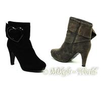 Tacchi Alti - Plateau Zip-Stiefelette Maja Cachi