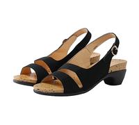 Tacchi Bassi Donna Scarpe Aperte Basse Eleganti Sandali da Donna Per Eleganti e Comodi Sandali Con Tacco Basso e Punta Chiusi Dietro Scarpe Elegante (Black 35)