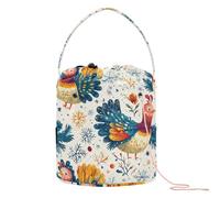 Tacchini Colorato Natale Filato Tote Portatile Crochet Filato Titolare per Knitting Kit Soporte de Hilo para tejer