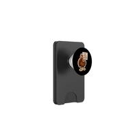 tacchino, con, segno, mangiare, più, chiken, divertente, Ringraziamento, scherzo PopSockets PopWallet per MagSafe