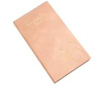 Taccuino 2026 settimane e mensile, 120 pagine, a righe, datato, formato tascabile, agenda accademica per la pianificazione giornaliera, 9,4 x 17,9 cm in pelle