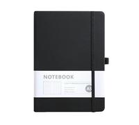 Taccuino a righe formato A5, con copertina rigida, carta spessa, 200 pagine, copertina rigida, a righe, per scrivere, lavorare, studiare, pianificare, diario, diario