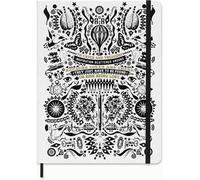 Taccuino a righe Moleskine Lorenzo Petrantoni + adesivi in cofanetto da collezione