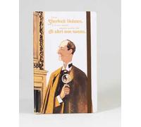 Taccuino a righe OpenWorld Lettura Copertina Rigida Sherlock Holmes - 13x21 cm