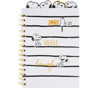 : Taccuino A5 Con Divisori Di Snoopy | Quaderno A5 Con Anelli E Divisori, 4 Sepa