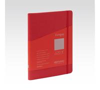 Taccuino A5 Ecoqua Plus Spirale Coperta Lampone