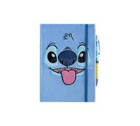 Grupo Erik Disney Stitch A5 Notebook Plush Cover with Projector Pen Dotted Not