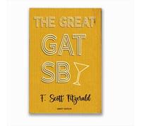 Taccuino Abat Book The Great Gatsby, Francis Scott Fitzgerald - 17 x12 cm