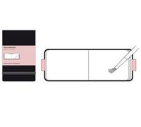 Moleskine album acquerello Watercolor large, copertina nera, foglio bianco Nero