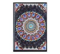 Taccuino colorato con copertina per pittura a diamante, mandala fai da te, a forma speciale, 50 fogli A5, quaderno da ufficio, diario di viaggio diario di viaggio per Natale compleanni regali per
