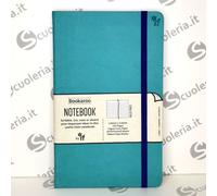 Taccuino con elastico Bookaroo Turchese