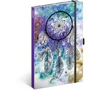 Taccuino con elastico e pagine a righe, per donne e ragazze, per la scuola e il lavoro 21x13 Acchiappasogni