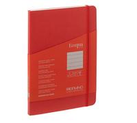 Taccuino con Elastico e Rilegatura Cucita EcoQua Plus Fabriano - A5 - 1 Rigo - 8