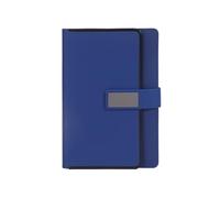 Taccuino con fibbia A5 Business Efficient Office Plan-Blue A5