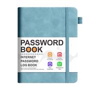 Taccuino con password, Libro del custode e password | Conservatore di con schede alfabetiche per siti Web | Taccuino tascabile per la registrazione degli indirizzi per contatti importanti, de