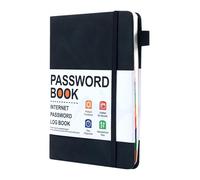 Taccuino con password, Libro del custode e password,Libro per la gestione e dei computer Internet con schede alfabetiche - Taccuino tascabile per la registrazione degli indirizzi per contatti