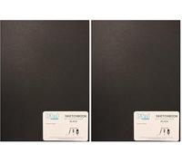 TACCUINO DA DISEGNO A3 RS261155 NERO OPACO 140g (Confezione da 2)