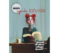 Taccuino del Docente Agenda 2025/2026: carta del docente libri, diario per docenti, insegnante scuola primaria e secondaria, settimanale, mai una gioia, con calendario 2026
