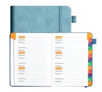 Taccuino delle password con linguette alfabetiche - Blocco note delle password con pagine colorate | Libro Organizzatore Di Password Del Sito Web | Rubrica Di Indirizzi Tasca Per I Dettagli