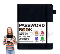 Taccuino Di Password Con Schede Alfabetiche - Libro Di Conservazione Dei Mòti Dà Pàsse | Conservatore e Mos Dė Paşse Copertina Rigida, Organizzatore Di Connessione Al Sito Web, Càrnet D'adre