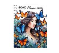 Taccuino di pianificazione, libro di appuntamenti portatile 2025, planner di agenda, planner aziendale portatile - agenda organizzatore calendario taccuino per lavoro, studio, ufficio
