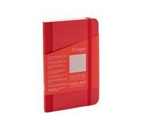 Taccuino Ecoqua Plus A4 Fabric Blank Lampone