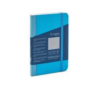 Taccuino Ecoqua Plus A4 Fabric Blank Turchese