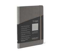 Taccuino Ecoqua Plus A5 Fabric Blank Antracite