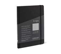 Taccuino Ecoqua Plus A5 Fabric Blank Black