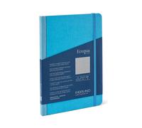 Taccuino Ecoqua Plus A5 Fabric Blank Turchese