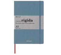 Taccuino Feltrinelli A5, a pagine bianche, copertina rigida, azzurro - 14,8 x 21 cm