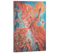 Paperblanks | Uccello di Fuoco | Flexi a copertina morbida | Mini | Righe: Flexi softcover, 80 gsm, ribbon marker, memento pouch, book edge printing